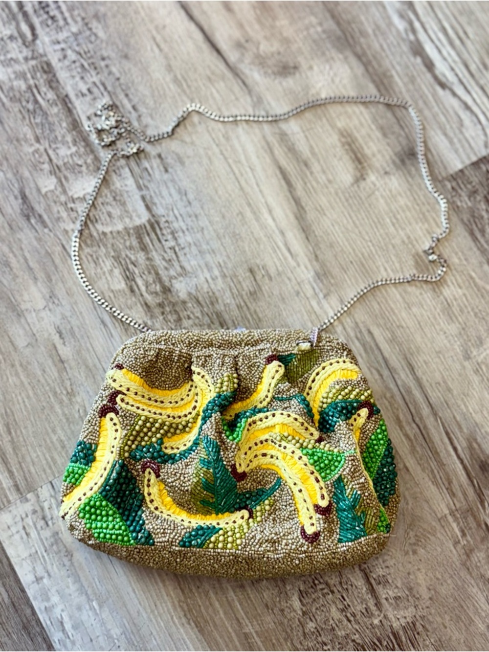 Beaded Banana Crossbody Bag - Viral TJ Maxx bag